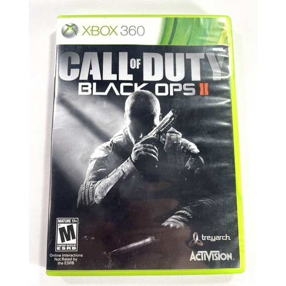 Call Of Duty Black Ops II Microsoft Xbox 360 Complete with Manual Tested - Picture 1 of 9